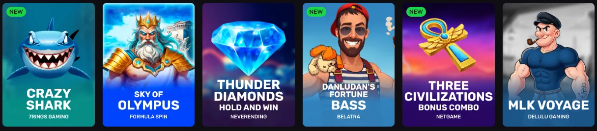 KSI Casino games