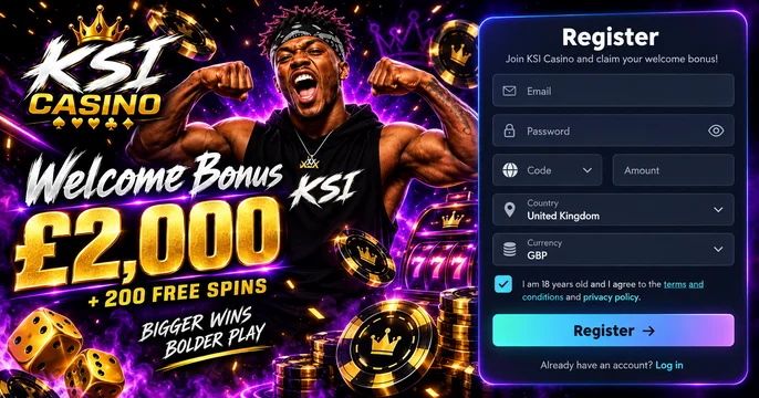KSI Casino login
